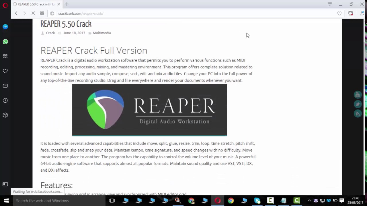 reaper free download full version
